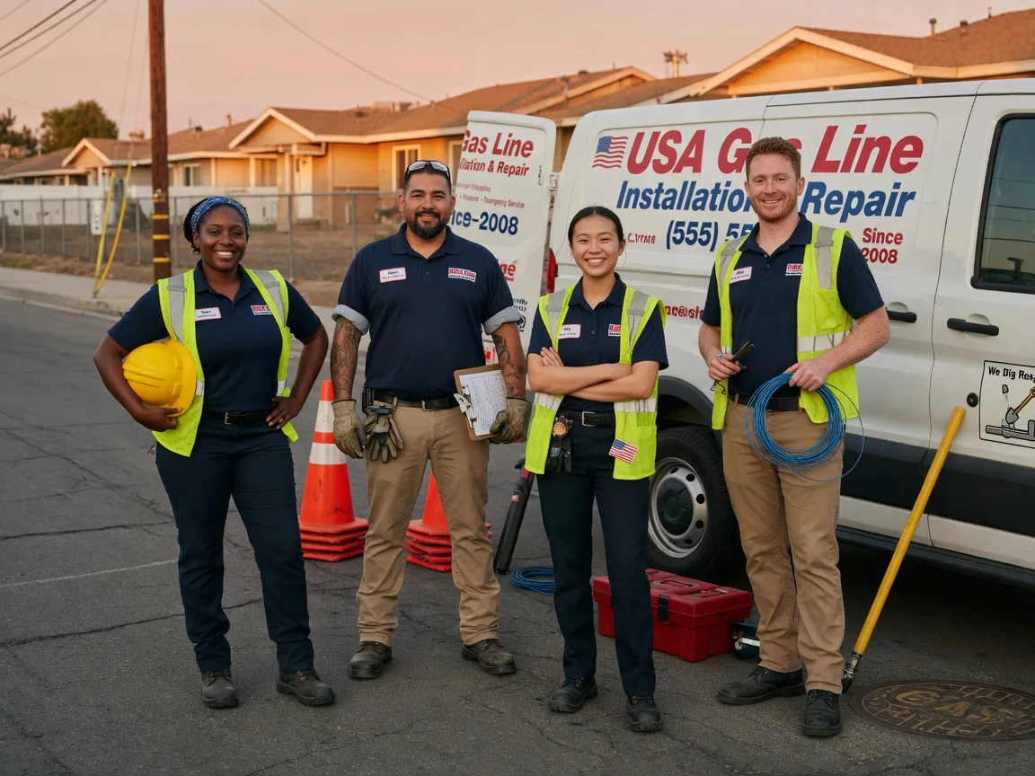 Gas Line Installation company in Chaparral, NM
